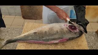 Giant Trevally Fish With Speedy Master|| Mastering Skills of Trevally Cutting|| How To Learn Cutting