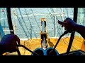 How to level soil in jcb rear bucket