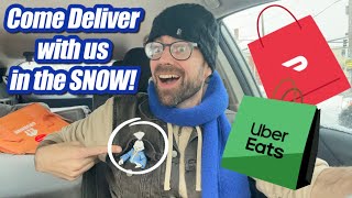 Living In My Car | Doing Deliveries In The Snow With A Samurai Rabbit ❄