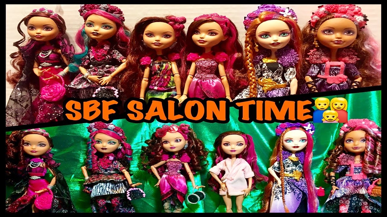 How to Curl Doll Hair Tutorial & Briar Beauty Makeover (Ever After