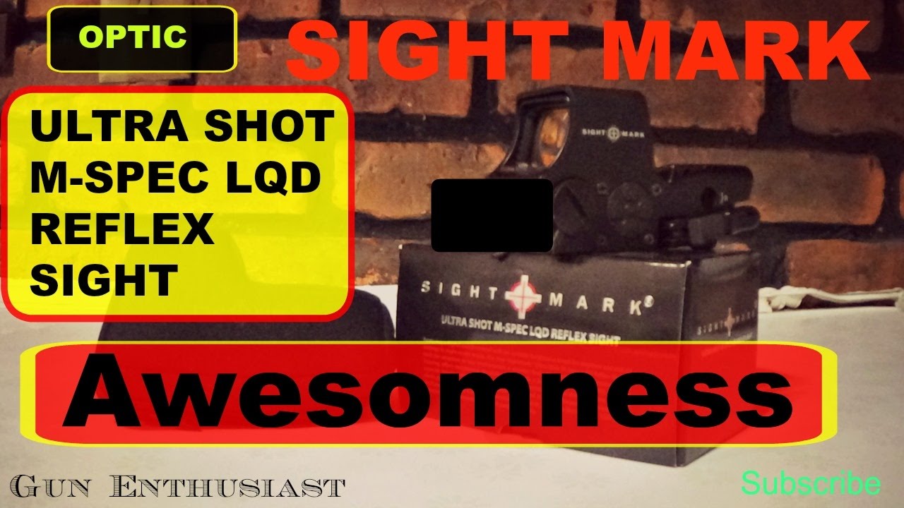 Sightmark Ultra Shot M-Spec REFLEX SIGHT Quick Review camera iphone 8 plus apk