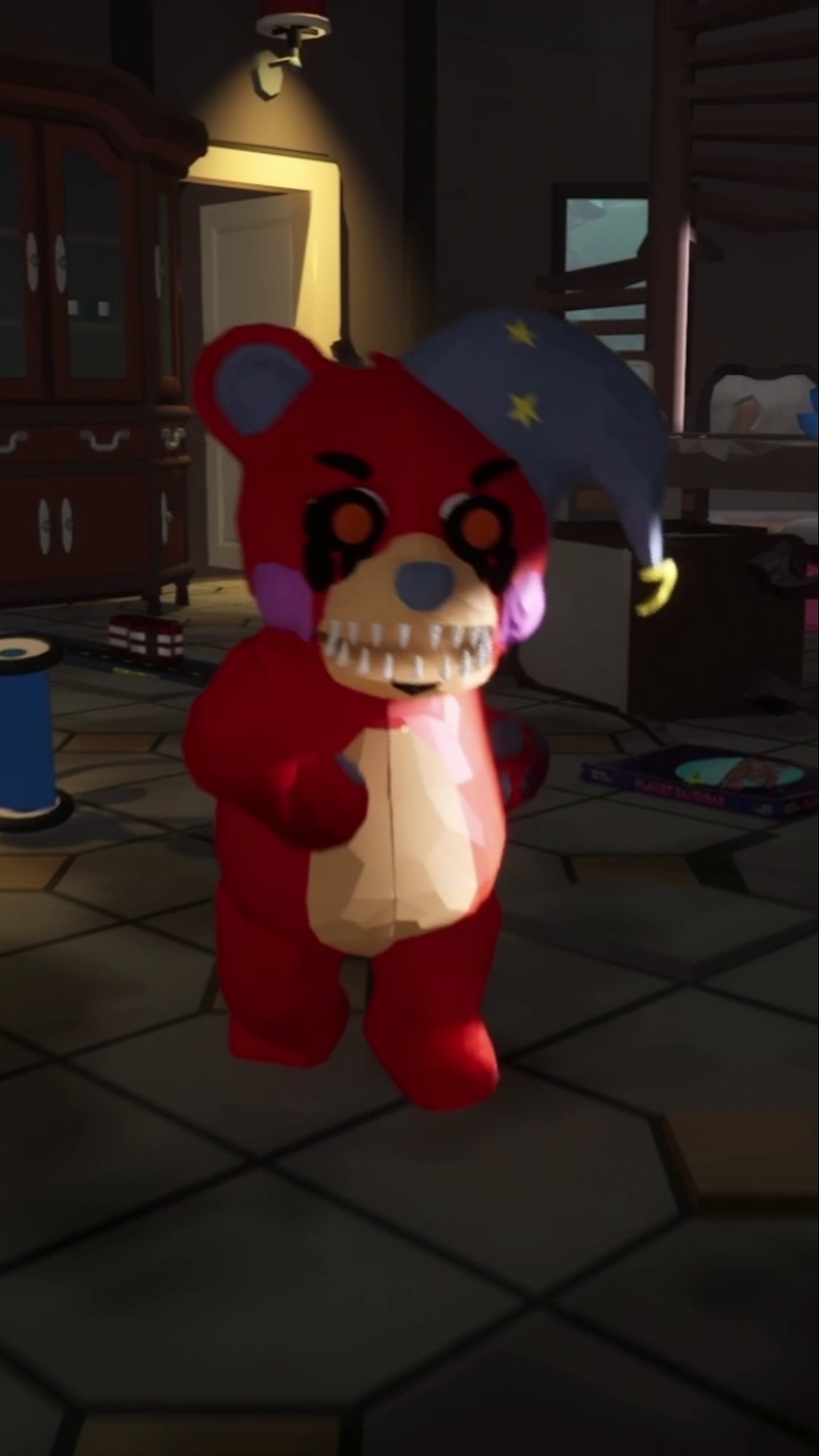 Os presento a Wosso el oso, uno de los 8 juguetes de mi juego de Terror llamado The House of Toys