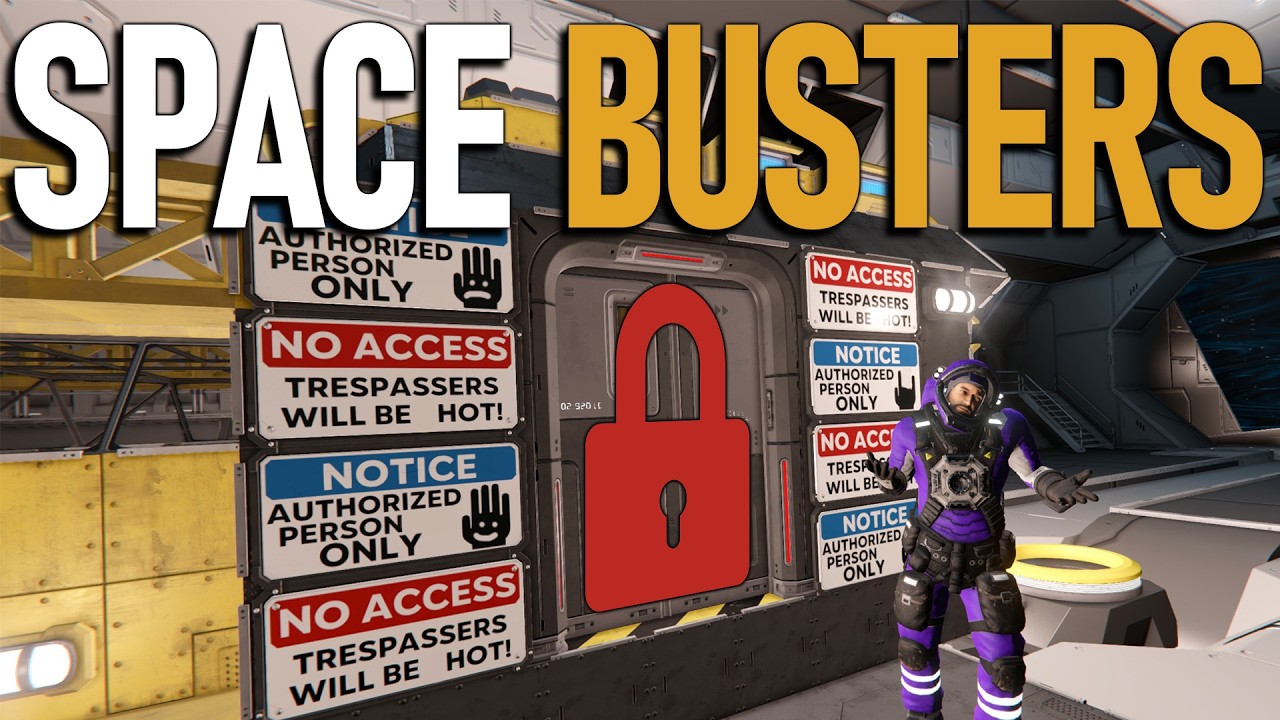 Can You Get LOCKED Outside Your Ship? | Space Engineers | Space Busters ...