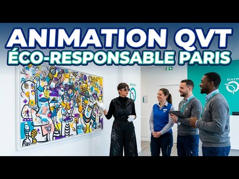 RATP Paris - Atelier Bien Vivre en Entreprise éco-responsable aNa et Christophe Chazot MY ART BOX