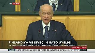 Devlet Bahçeli Finlandiya Ve İsveçin Nato Üyeliği 17.05.2022 Turkey