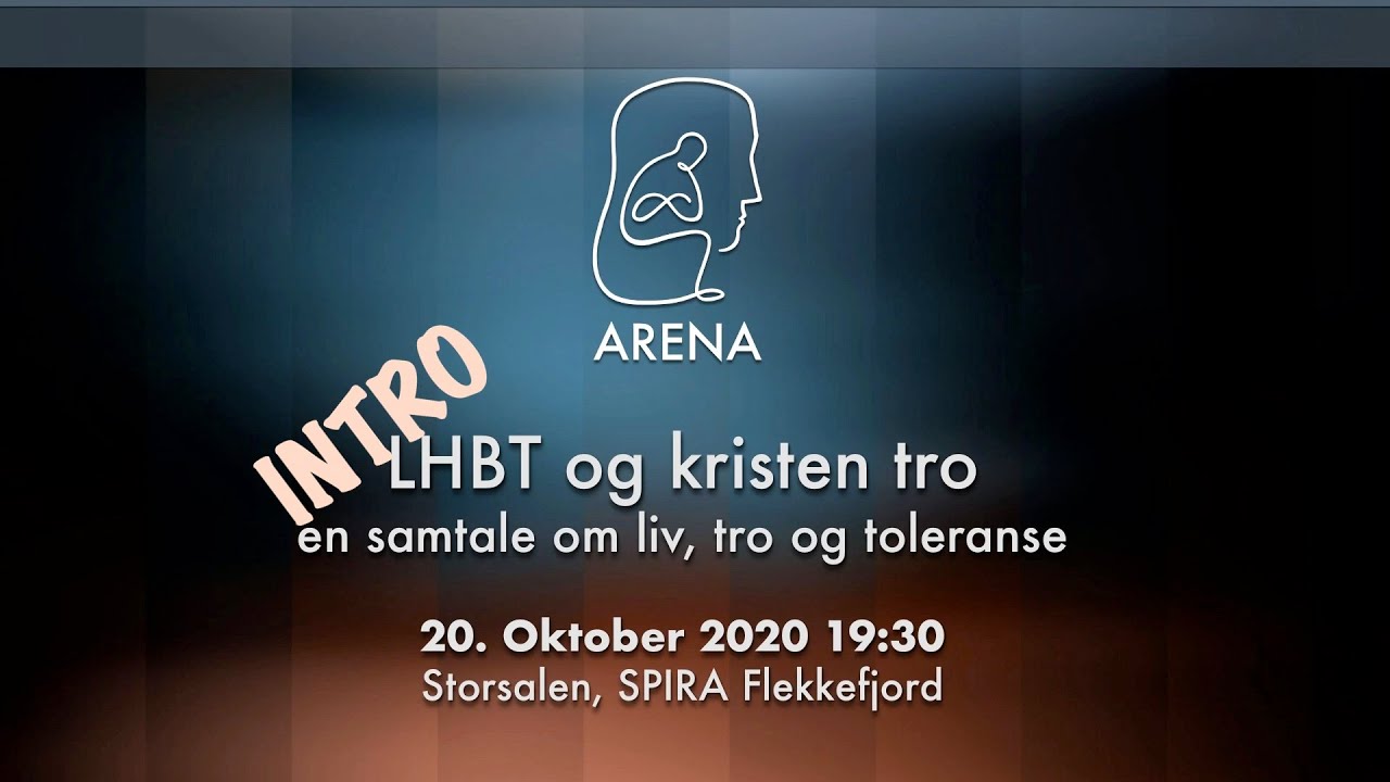 LHBT og kristen tro -  promo video - ARENA 2020 oktober