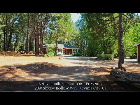 12560 Sleepy Hollow Way, Nevada City, CA home video tour