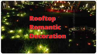 Rooftop Party Decoration Ideas Romantic Rooftop Date Mumbai Delhi Little Star Celebration