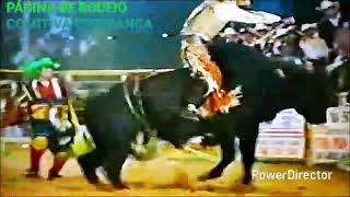 FABRÍCIO ALVES V & TOURO VUDU CIA MARCA TAÇA ITU 95 IMAGENS TV RODEIO