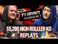 TURBO SERIES $5k KO MissOracle | prebz | ludovi333 Final Table Poker Replays