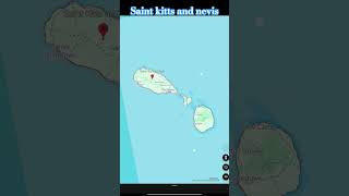 Saint kitts and nevis map 🗺️#saintkittsandnevis #map #geography #travel #caribbeanislands #shorts Saint kitts and nevis map 🗺️#saintkittsandnevis #map #geography #travel #caribbeanislands #shorts