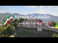 Monte Castello - Cava de' Tirreni (SA) - Castello di Sant'Adiutore 4k - DJI Mavic Air2