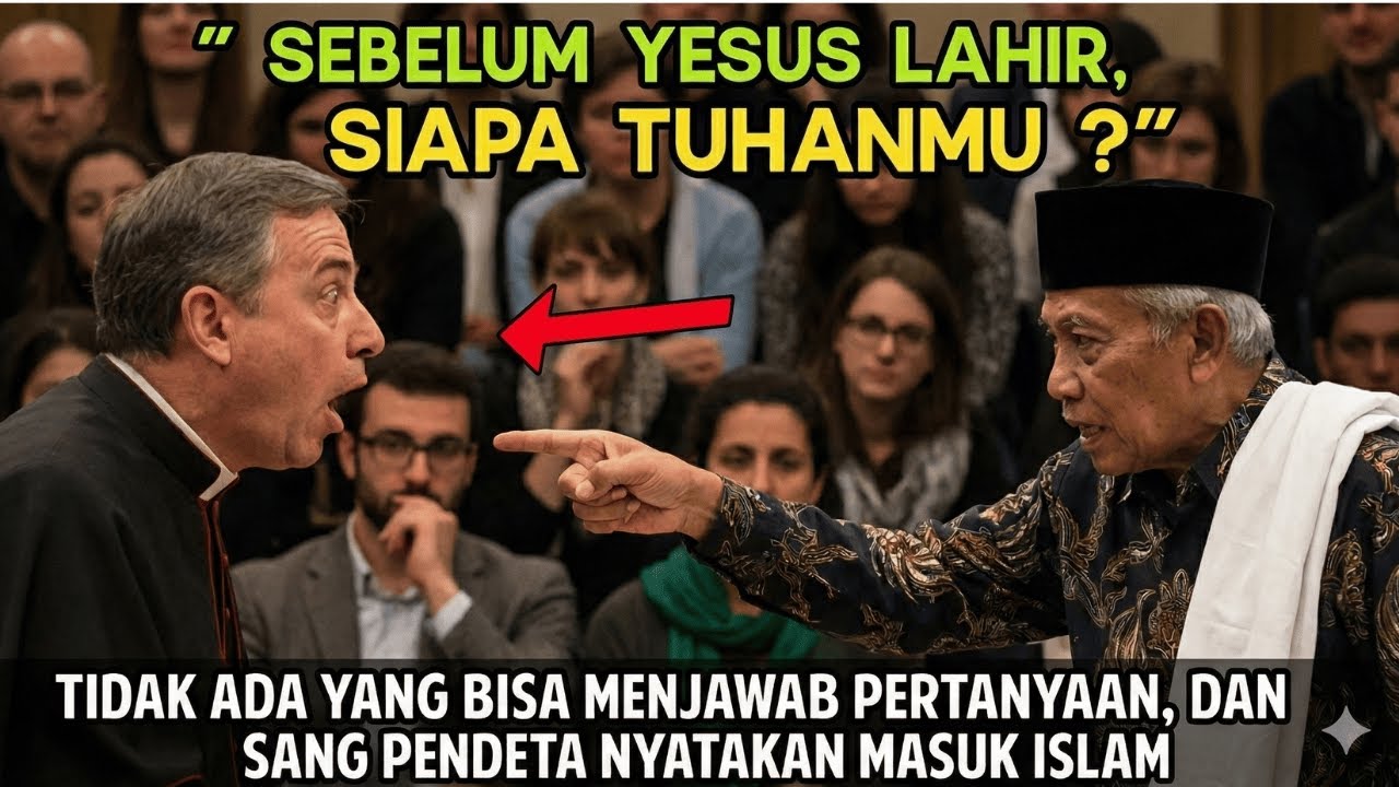 “Sebelum Yesus Lahir, Siapa Nama Tuhanmu?” Debat Kiai dan Pendeta Ini Membuat Aula Terdiam