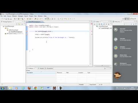 Java Programming tutorial-10 Area Of Rectangle-Ozan KARADEMİR.mp4