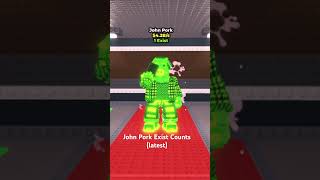 John Pork Exist Counts (LATEST) #roblox #haveitoldyoulatelythatiloveyou #mm2 #gaming #games #stream