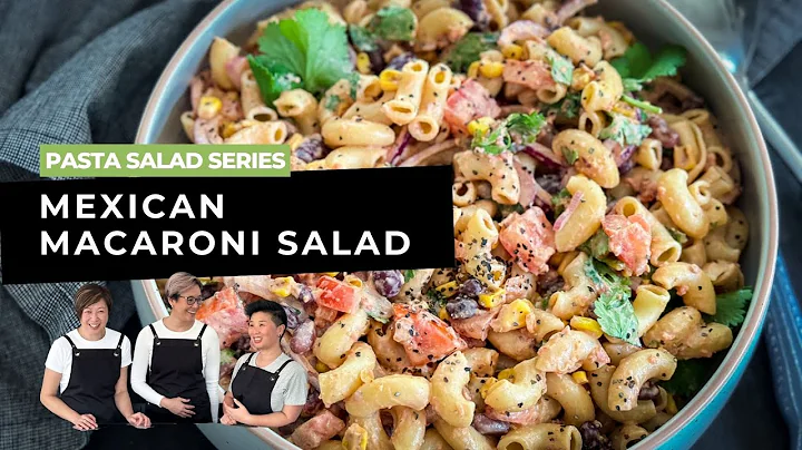 Easy Mexican Macaroni Salad [Much Loved Recipe!]