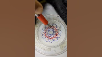 “Perfect Circle Art with Spirograph | So Relaxing to Watch 😍”