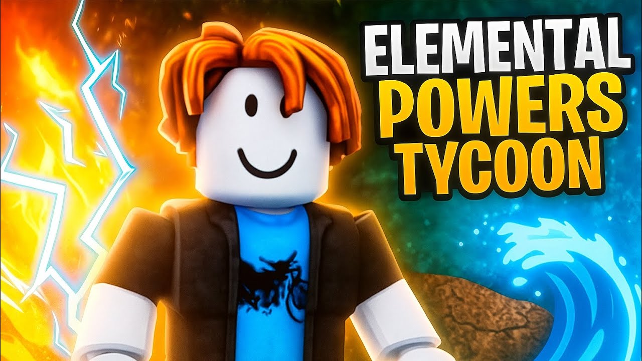 ROBLOX ELEMENTAL TYCOON But I Took the LIGHT Power!⚡