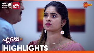 Hridhayam - Highlights of the day | 30 Nov 2024 | Surya TV