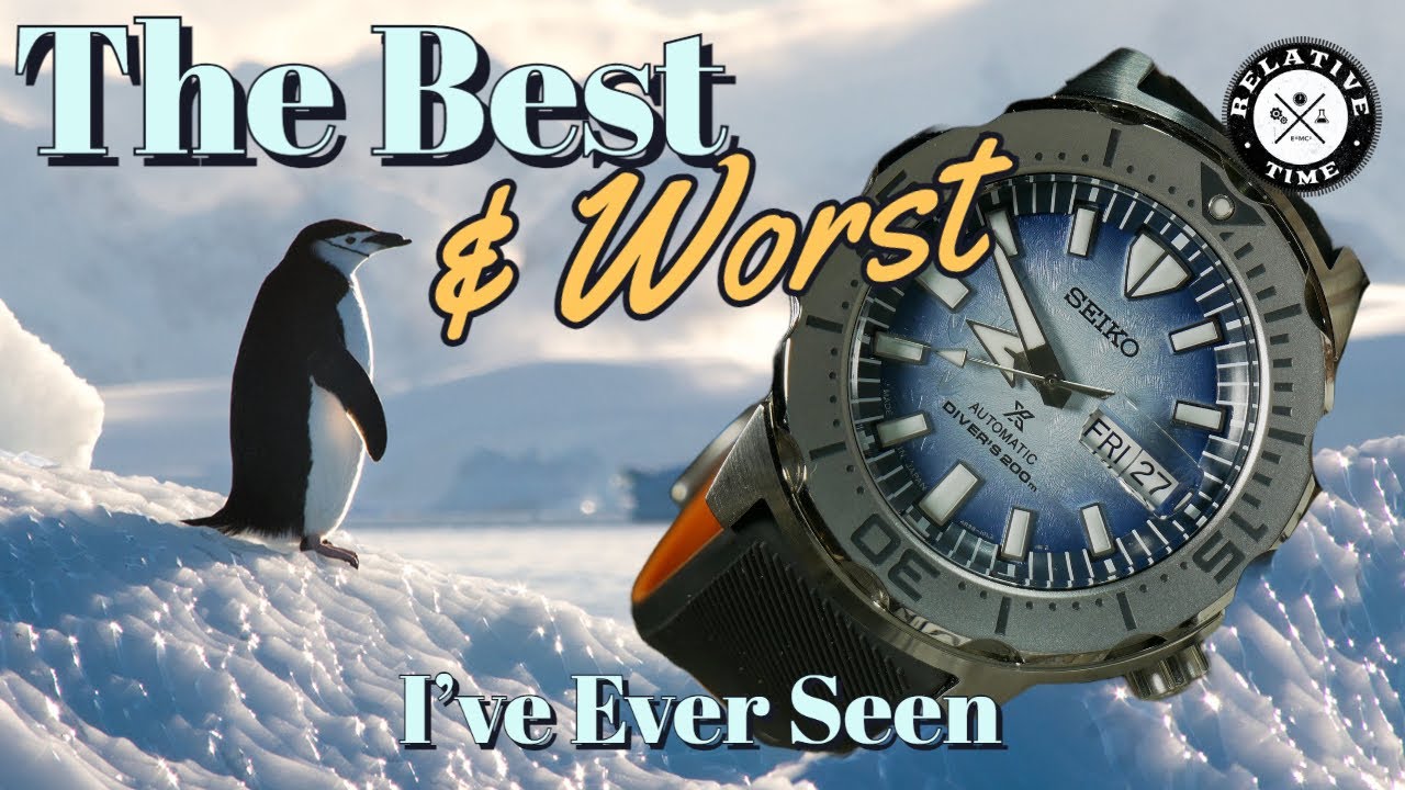 The Amazing Antarctica Monster! Seiko SRPG57K1 / SBDY105 Review - YouTube