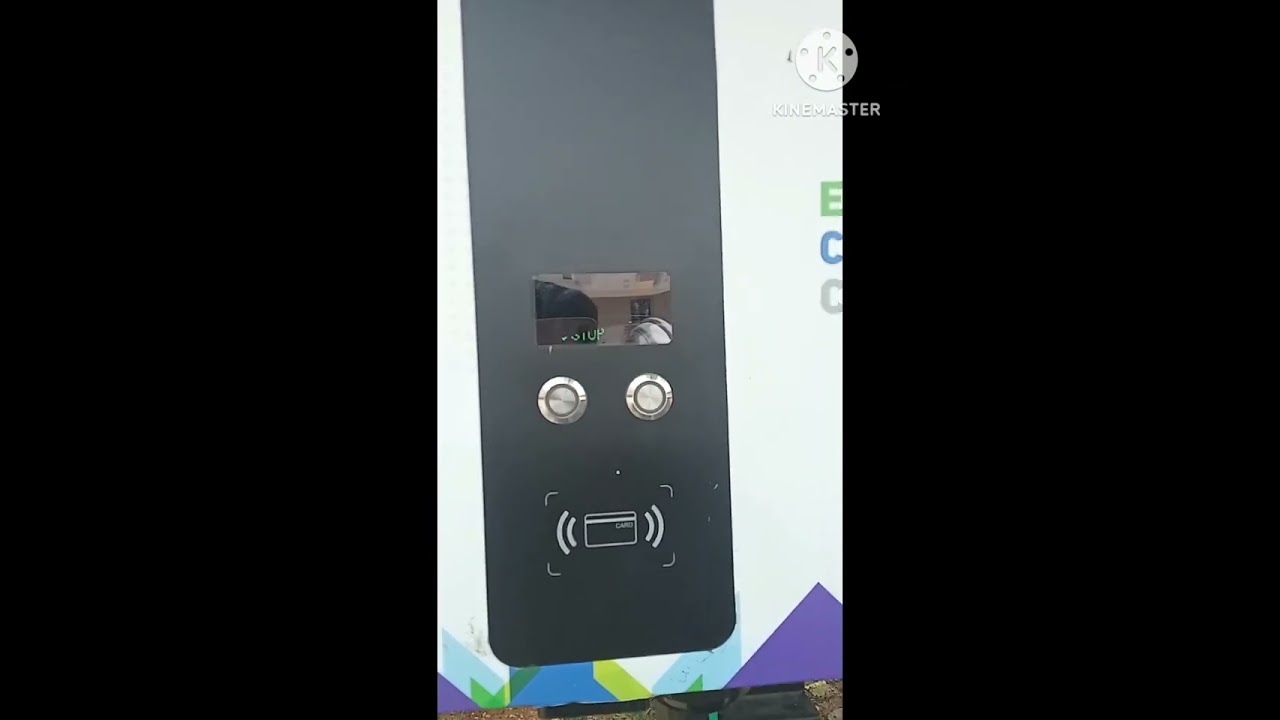 How to charge eV nexon in TATA charging station YouTube