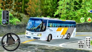 New Unlock Electric Bus Driving on Cato Hill _ 3D Driving class 2025 _ iOS Bus Android gameplay-game screenshot 1