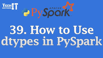 How to Use dtypes in PySpark | Get DataFrame Column Names and Types | PySpark Tutorial