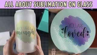 All About Sublimating On Glass How To Sublimate On Glass Tumbler And Glass Cutting Board
