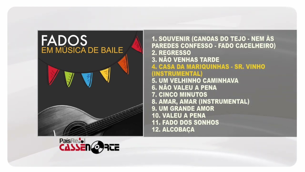 Agrupamento Musical Diapasão, Marante - Fados em Música de Baile (Full Álbum)