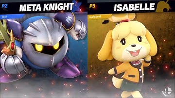Calabrel (Isabelle) vs Yongsan (Meta Knight, Byleth) - Smash Ultimate 7.0.0