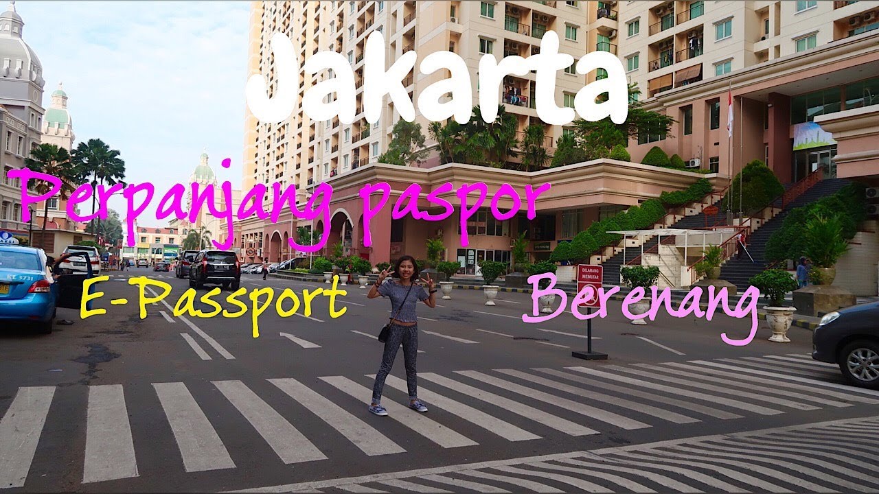 Perpanjang Paspor Di Jakarta / Berenang / MamiVe's Diary 
