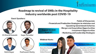 Experts talk about Revival of SMEs in the Hospitality Industry post COVID-19