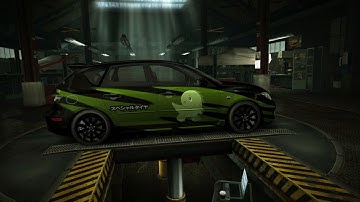 NFS World Vinyl Tutorial - Mazdaspeed 3
