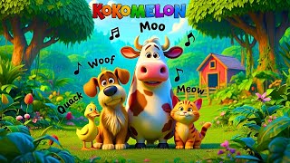 Sing Along Learn Animal Sounds Through Fun Animations For Kids Kokomelon