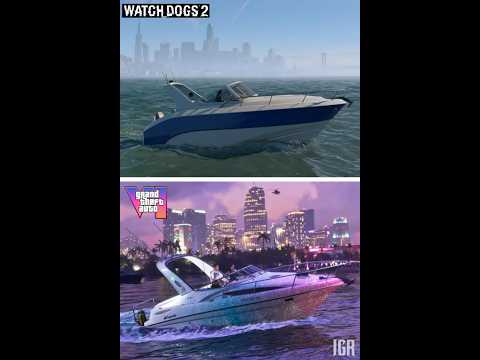 Watch Dogs 2 VS GTA 6 - Graphics and Details Comparison