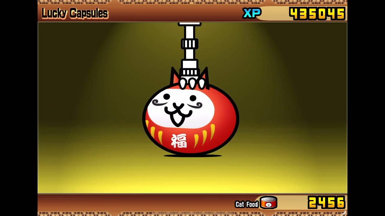15 pulls on battle cats lucky capsules banner