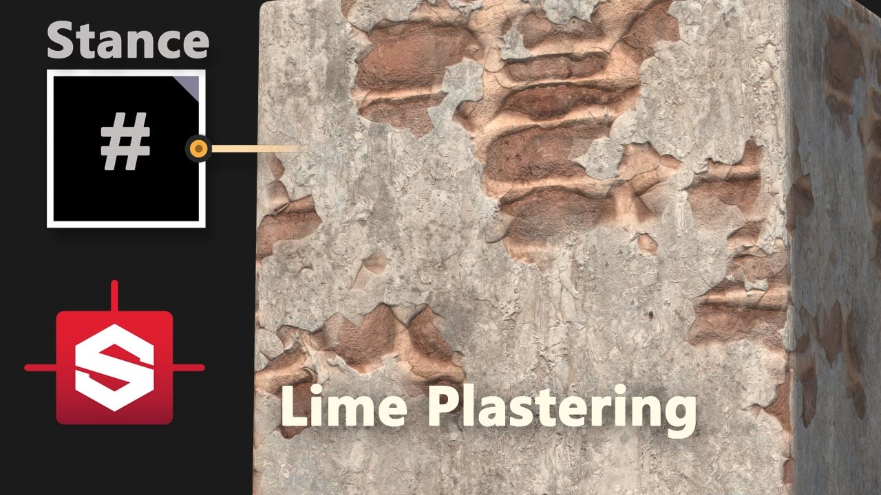 Lime Plastering - Substance Designer Material Breakdown - YouTube
