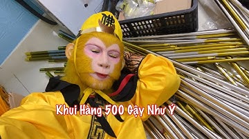 Tôn Ngộ Không Thử Bung Hết 500 Cây Gậy Như Ý Ảo Thuật