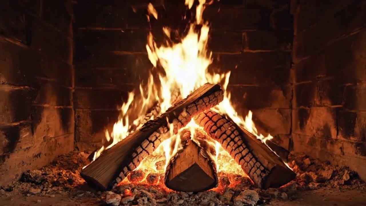 🔥 Fireplace Live 24/7 🔴 | Warm Fire Crackling Sounds | Relax & Sleep