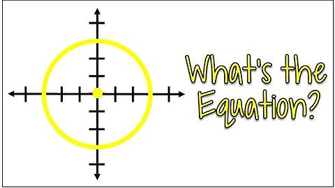Find the Equation from a Circle