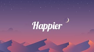 Marshmello, Bastille – Happier (Lyrics)