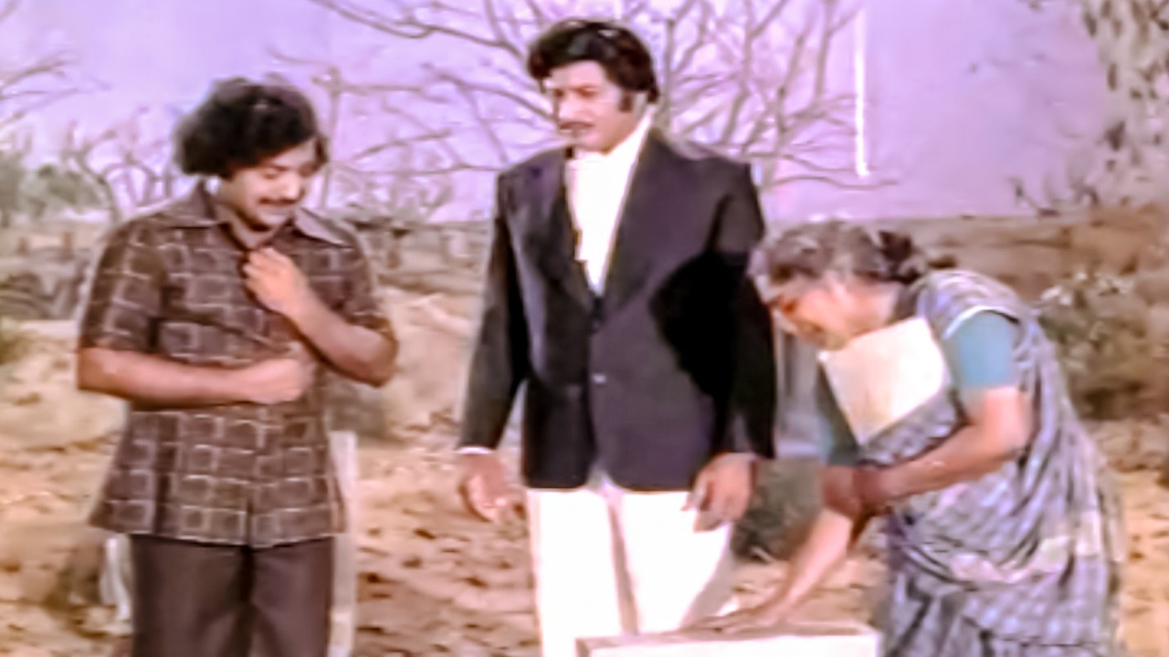 Krishna, Sridevi, Ranganath, Kaikala Satyanarayana Family Drama Full HD Part 4 | Telugu Movie