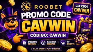 Roobet Promo Code "CAVWIN" - Exclusive Referral Code up to 200 Bonus