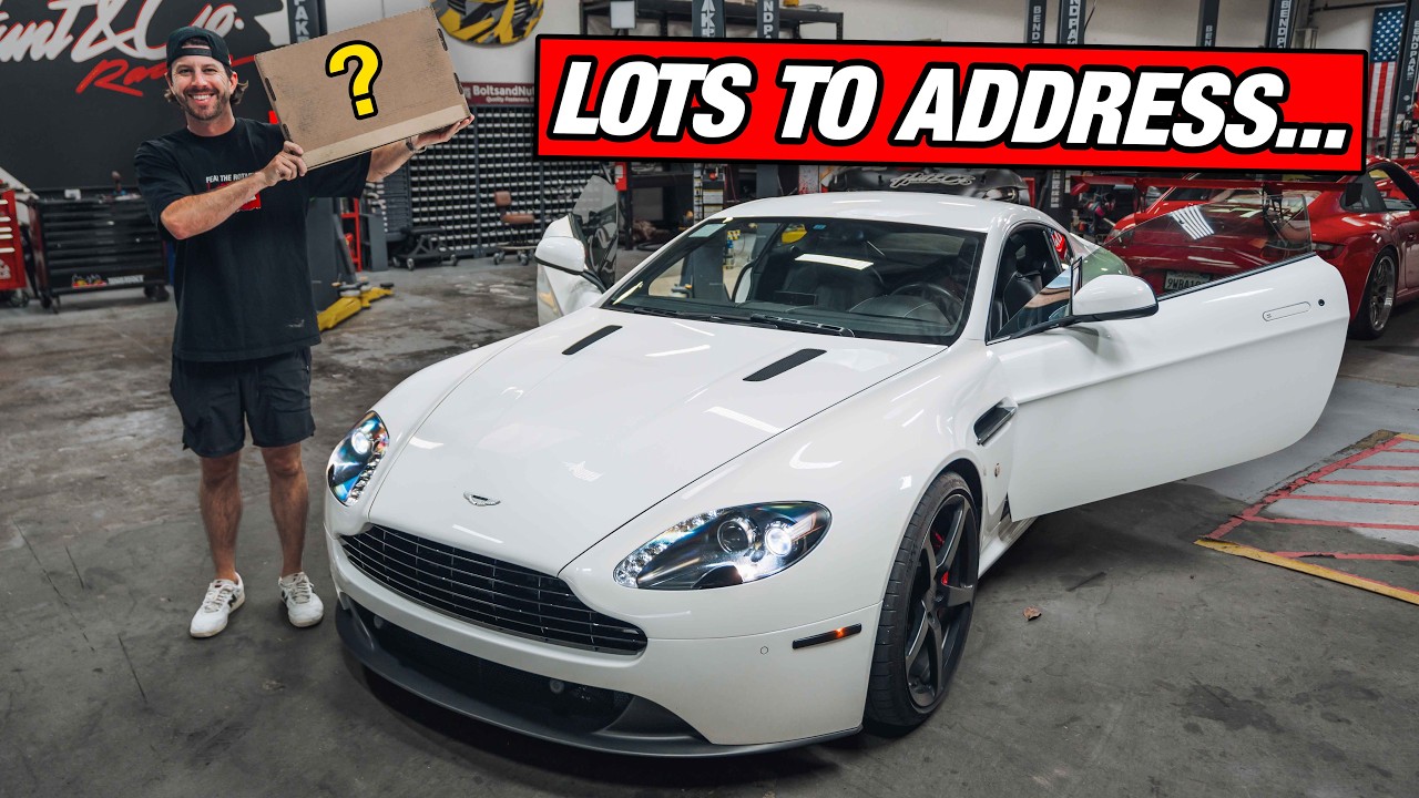 FIRST MOD FOR MY ASTON MARTIN VANTAGE!