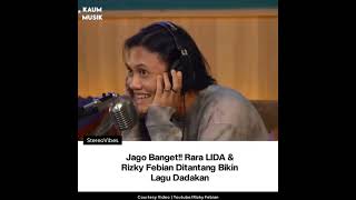 SAAT JUMPA PERTAMA - RARA FEAT RIZKY FEBIAN NYANYIIN LAGU DADAKAN