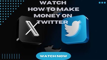 How to make money on Twitter (X).   #twitter #twittermonetization