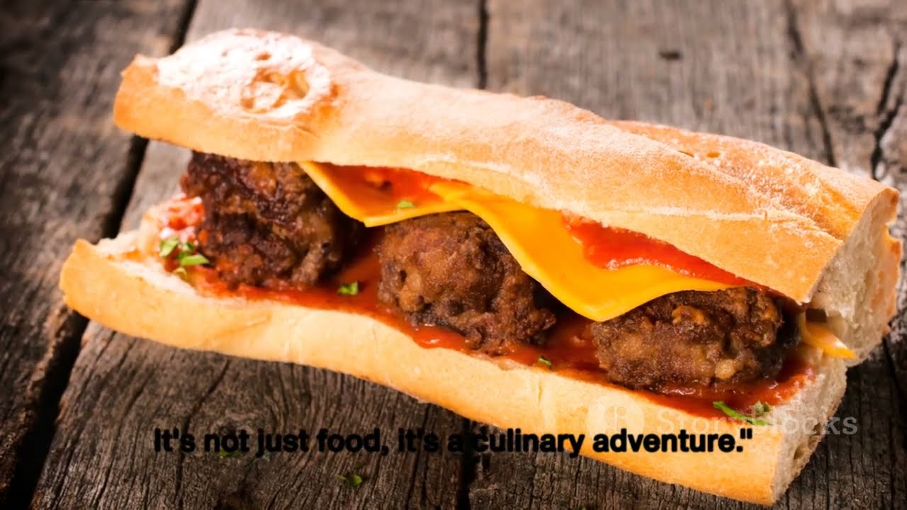 The Greatest Meatball Sandwich! A Culinary Masterpiece!