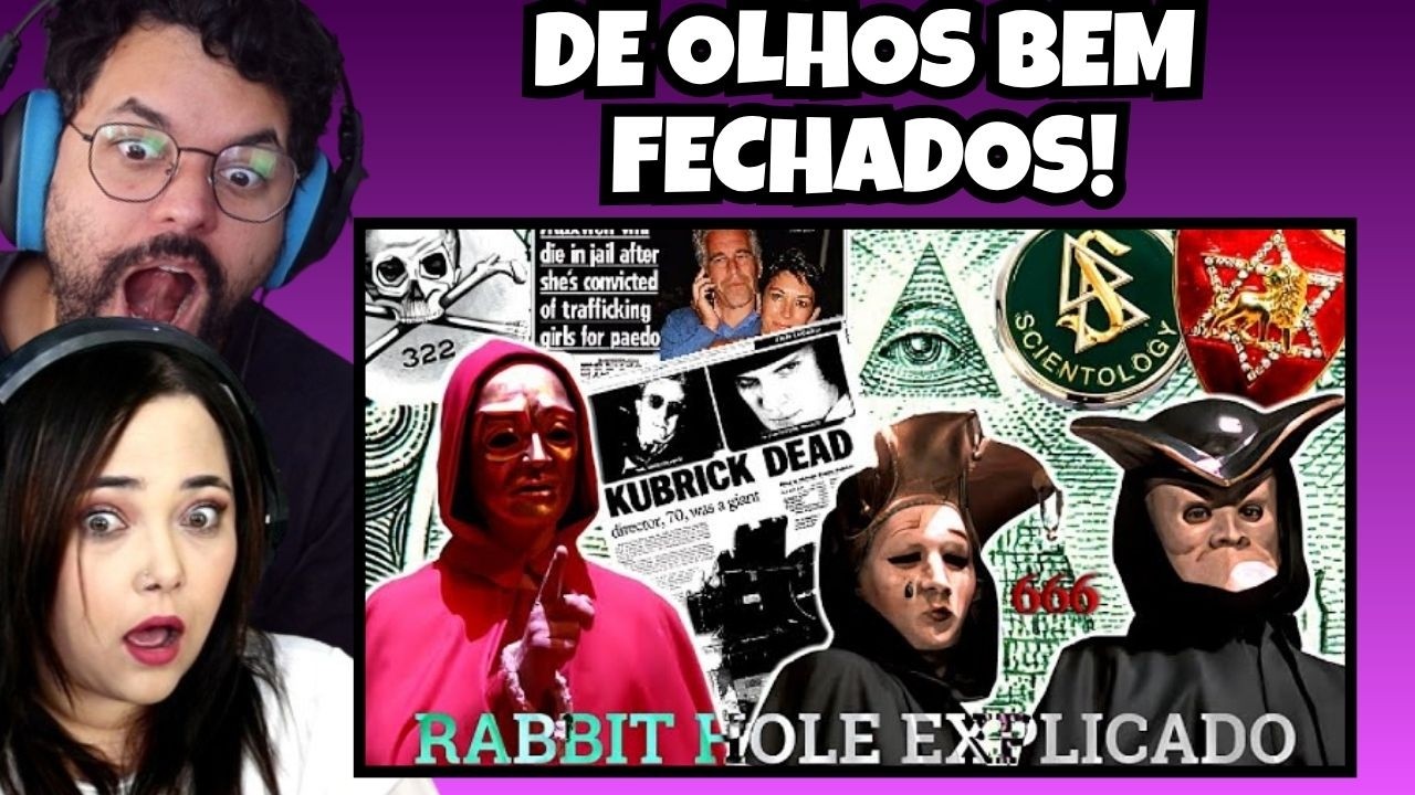 O FILME QUE CONECTA TODAS AS CONSPIRAÇÕES (De Olhos Bem Fechados) // REACT