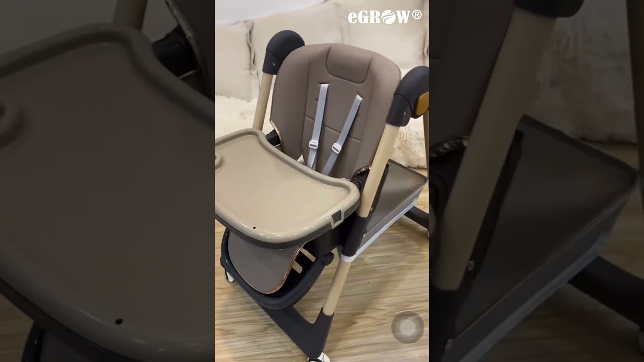 Scaun de Masa 4in1 pentru Bebelusi si Copii eGROW® beige