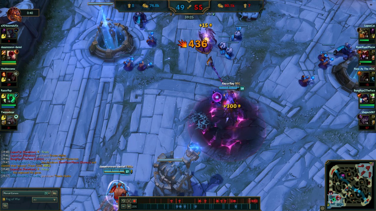 1/2 Health on One Auto - Thresh ADC